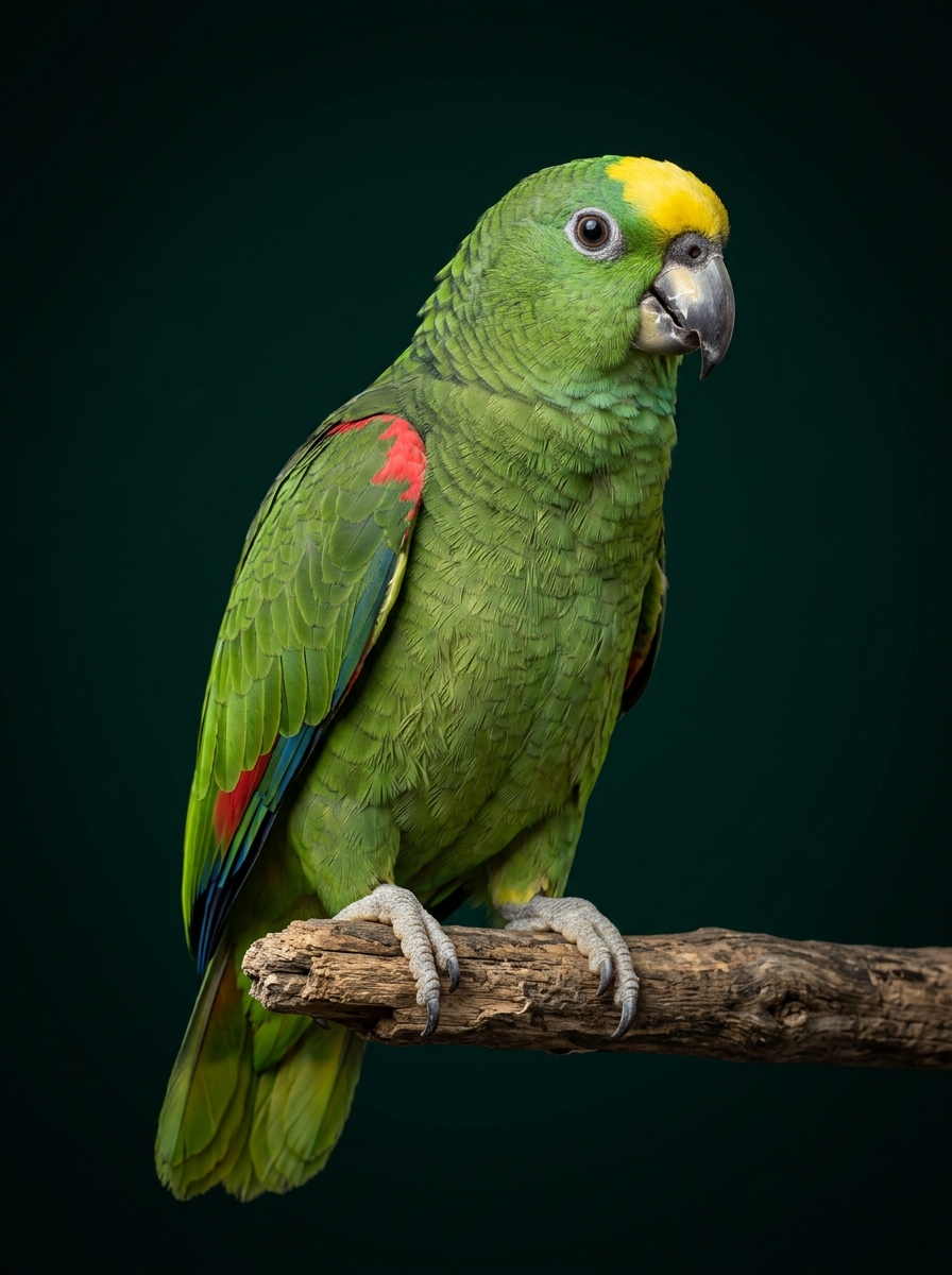 Желтолобый амазон Amazona ochrocephala