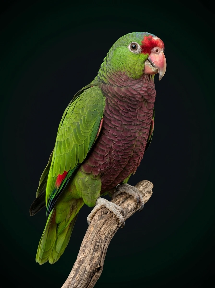 Винногрудый амазон Amazona vinacea