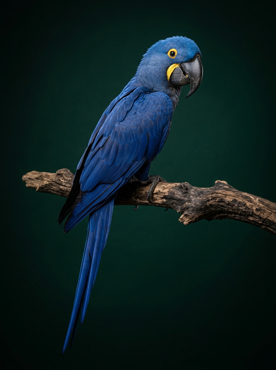 Гиацинтовый ара Anodorhynchus hyacinthinus