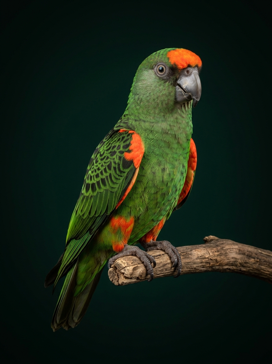 Конголезский попугай, или попугай Жардина Poicephalus gulielmi