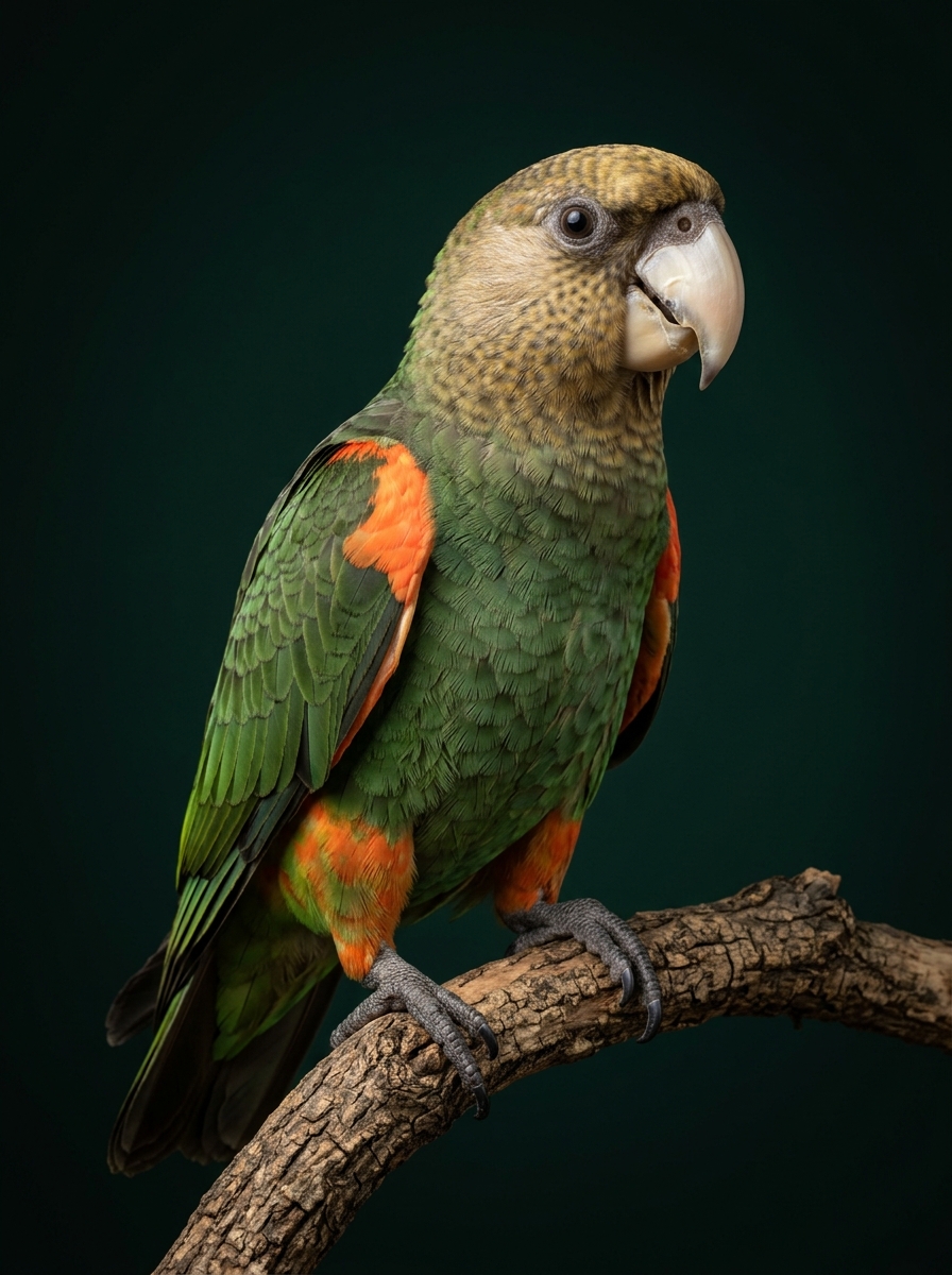 Капский попугай Poicephalus robustus